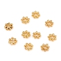 Alloy Daisy Spacer Beads, Long-Lasting Plated, Flower