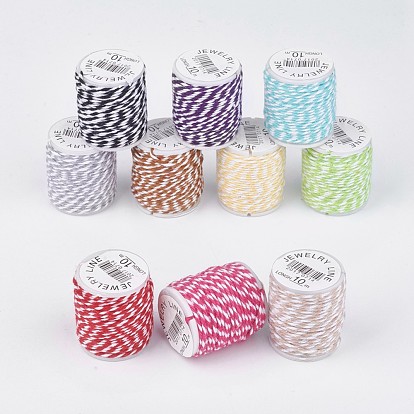 Macrame Cotton Cord, Twisted Cotton Rope, for Crafts, Gift Wrapping