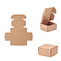 Крафт-бумага, складная коробка, квадратный