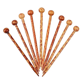 12Pcs Wood Hair Sticks, Chinese Classical Hair Pins
