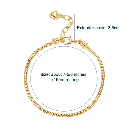 Brass European Style Bracelet Making