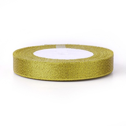 Organza Ribbon, Glitter Metallic Ribbon, Sparkle Ribbon