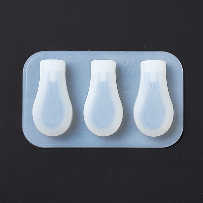 Moules en silicone diy drop handle, moules de résine, pour la résine UV, Fabrication artisanale de mini couverts en résine époxy