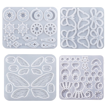 Silicone Molds, Resin Casting Molds, for UV Resin, Epoxy Resin Jewelry Making