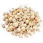 1000Pcs 7 Size Natural Unfinished Wood Beads, Round Wooden Loose Beads Spacer Beads for Craft Making, Macrame Beads