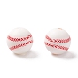 All Kinds of Sports Balls Silicone Beads, Chewing Beads For Teethers, DIY Nursing Necklaces Making, Round