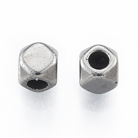 201 Stainless Steel Beads, Cube