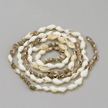 Natural Sea Shell Beads Strands