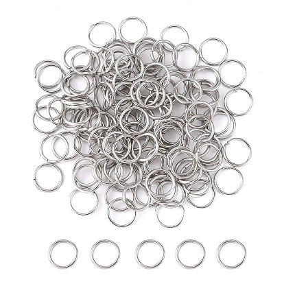 Vacuum Plating 304 Stainless Steel Open Jump Rings, 20 Gauge