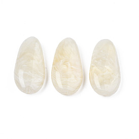 Acrylic Beads, Imitation Gemstone Style, Oval