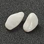 Perles de pierre de lune arc-en-ciel naturelles, pas de trous / non percés, puce