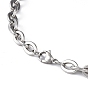 201 Stainless Steel Cable Chain Necklace for Men Women