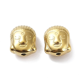 Revestimiento iónico (ip) 304 perlas de acero inoxidable, cabeza de Buda