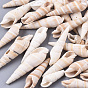 Natural Spiral Shell Beads, Turritella Shell, Undrilled/No Hole Beads