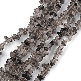 Natural Ice Obsidian Beads Strands, Chip