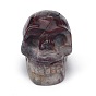 Украшения для дома из натурального мексиканского агата, для Хэллоуина, нет отверстий / незавершенного, череп