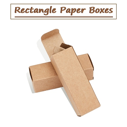Boîtes en carton en papier, boîte d'emballage d'huile essentielle, coffret cadeau, rectangle