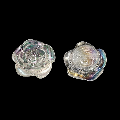 Kit de búsqueda de fabricación de joyas de bricolaje, Incluye abalorios y cuentas de acrílico transparente., color de ab, formas mixtas