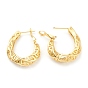 Brass Stud Earring Findings, Half Hoop Earrings, Hollow Out
