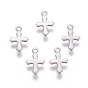 316 Surgical Stainless Steel Tiny Cross Charms