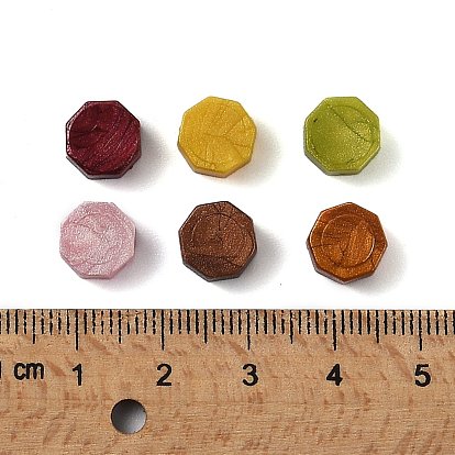 Sealing Wax Particles, for Retro Seal Stamp, Octagon