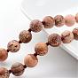 Image naturelle colliers de jaspe, colliers de perles, 36.2 pouce
