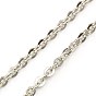 304 Stainless Steel Necklaces Women Cable Chain Necklaces