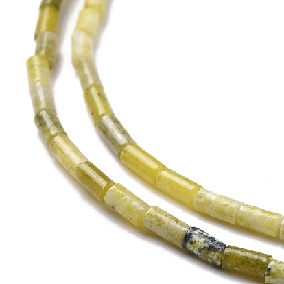 Jade de xinyi naturel / brins de perles de jade du sud de la Chine, colonne