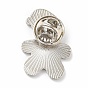 Christmas Gingerbread Man Enamel Pin, Alloy Badge for Backpack Clothes, Gunmetal