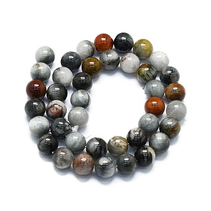 Natural Eagle Eye Stone Beads Strands, Round