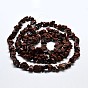 Chip Natural Mahogany Obsidian Beads Strands, 5~8x5~8mm, Hole: 1mm, 34 inch