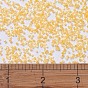 Бусины miyuki delica, цилиндр, японский бисер, 11/0, шелк внутри окрашенной радуги