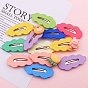 Cute Cream Color Leaf Shape Alloy Snap Hair Clips, Non-Slip Barrettes Hair Accessories for Girls, Women