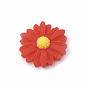Resin Cabochons, Flower/Daisy