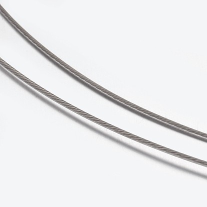 Оригинальный цвет (сырой) хвостовой провод, нержавеющая сталь с нейлоновым покрытием