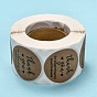 Self-Adhesive Paper Gift Tag Stickers, Adhesive Labels On A Roll for Party, Christmas Holiday Decorative Presents