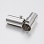 Smooth 304 Stainless Steel Column Locking Tube Magnetic Clasps