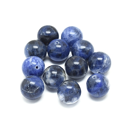 Natural Sodalite Beads, Round