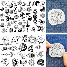 A4 Bohemian Style Water Soluble Fabric, Wash Away Embroidery Stabilizer