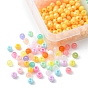 105 g 15 style perles acryliques de style mixte, ronde