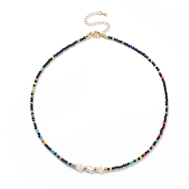 Shell Star & Glass Beaded Necklace for Women