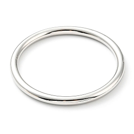 304 Stainless Steel Simple Thin Plain Bangle for Women