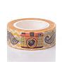 DIY Scrapbook Decorative Paper Tapes, Adhesive Tapes, 15mm, 10m/roll, 1roll/box