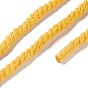 Cotton Thread Cords, 3-Ply, For Jewelry Making