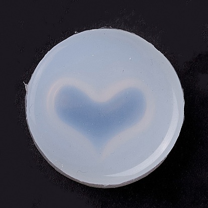 Moldes de silicona de grado alimenticio diy corazón, moldes de resina, para resina uv, fabricación de joyas de resina epoxi