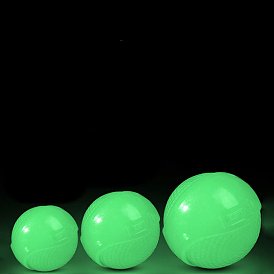 Резиновые светящиеся шарики для жевания собак, светящиеся в темноте игрушки для домашних животных