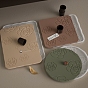 Прямоугольные/круглые/квадратные силиконовые формы для пищевых продуктов с рисунком камелии, формы для ковриков для чашек, формы для литья смолы, для уф-смолы, изготовление изделий из эпоксидной смолы