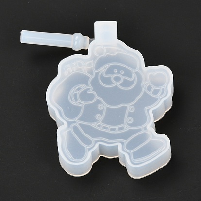 DIY Christmas Lights Silicone Molds, Resin Casting Molds, Clay Craft Mold Tools, Santa Claus