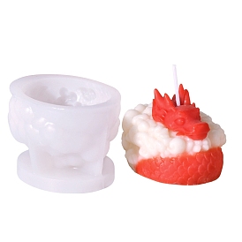 DIY Silicone Candle Molds, for Candle Making, Dragon