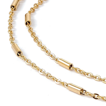 201 Stainless Steel Satellite Chain Necklace for Men Women